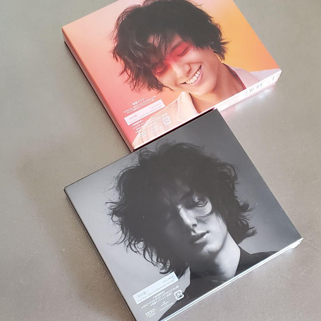 新品未開封 初回限定盤セット 藤井風 HELP EVER HURT NEVER