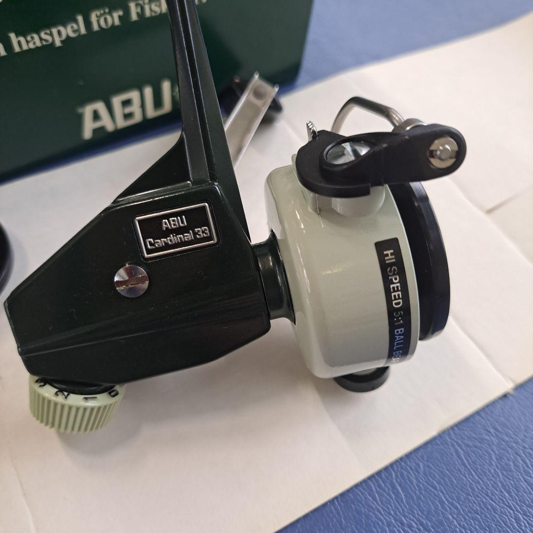 ABU Garcia Cardinal 33 スピニングリール新品未使用カード有