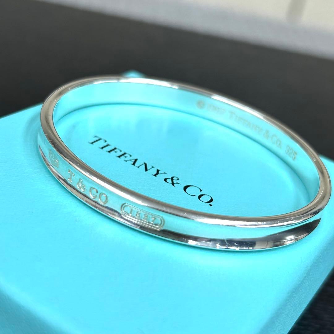 ティファニー　バングル　1837 ナロー　シルバー925 ブレスレット　925