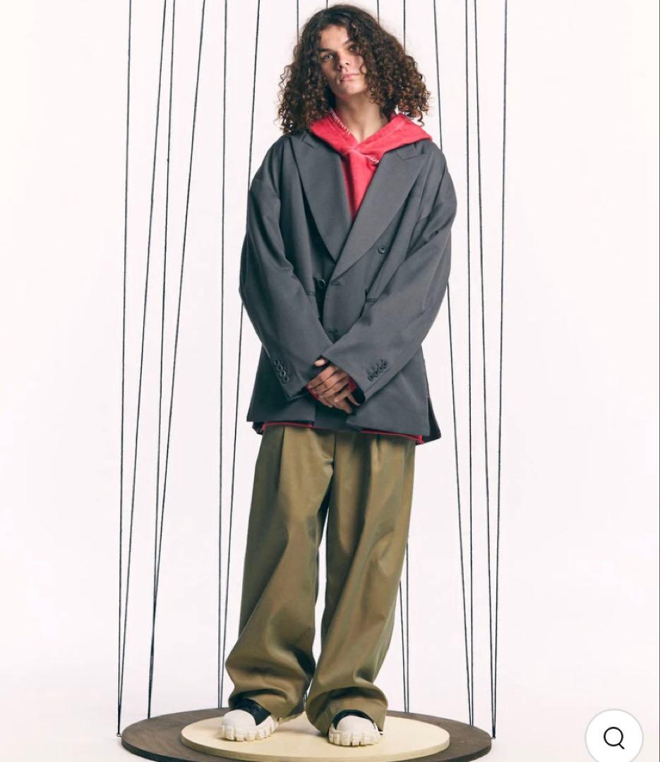 MAISON SPECIAL ワイドツータックパンツ