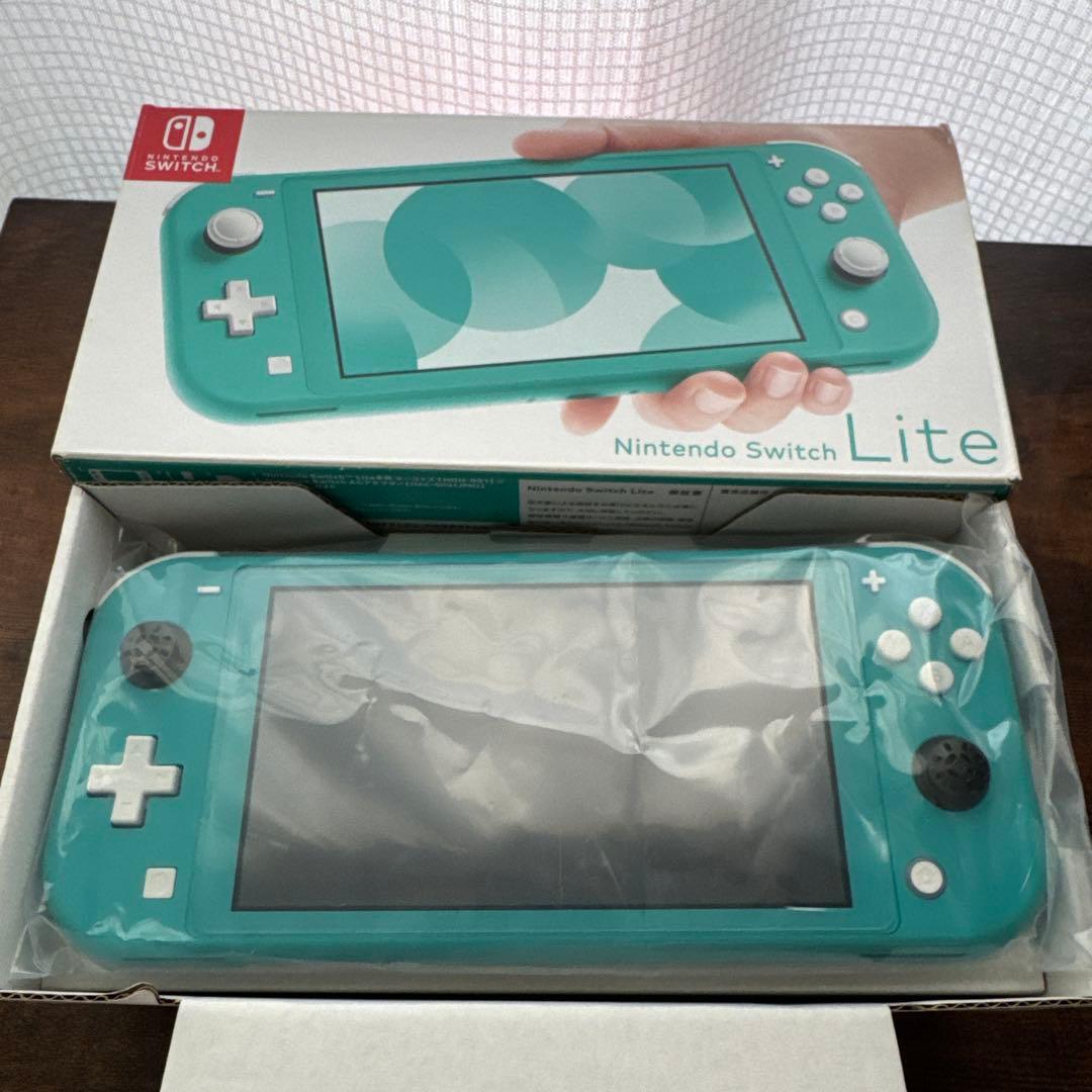 Nintendo Switch Liteターコイズ本体充電器付き