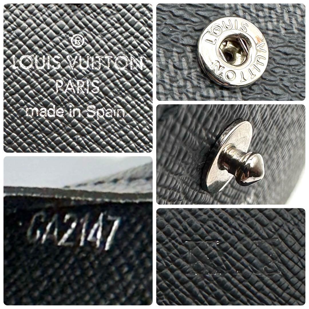 【新型/超極美品】ルイヴィトン ダミエグラフィット アンヴェロップ カード入れ