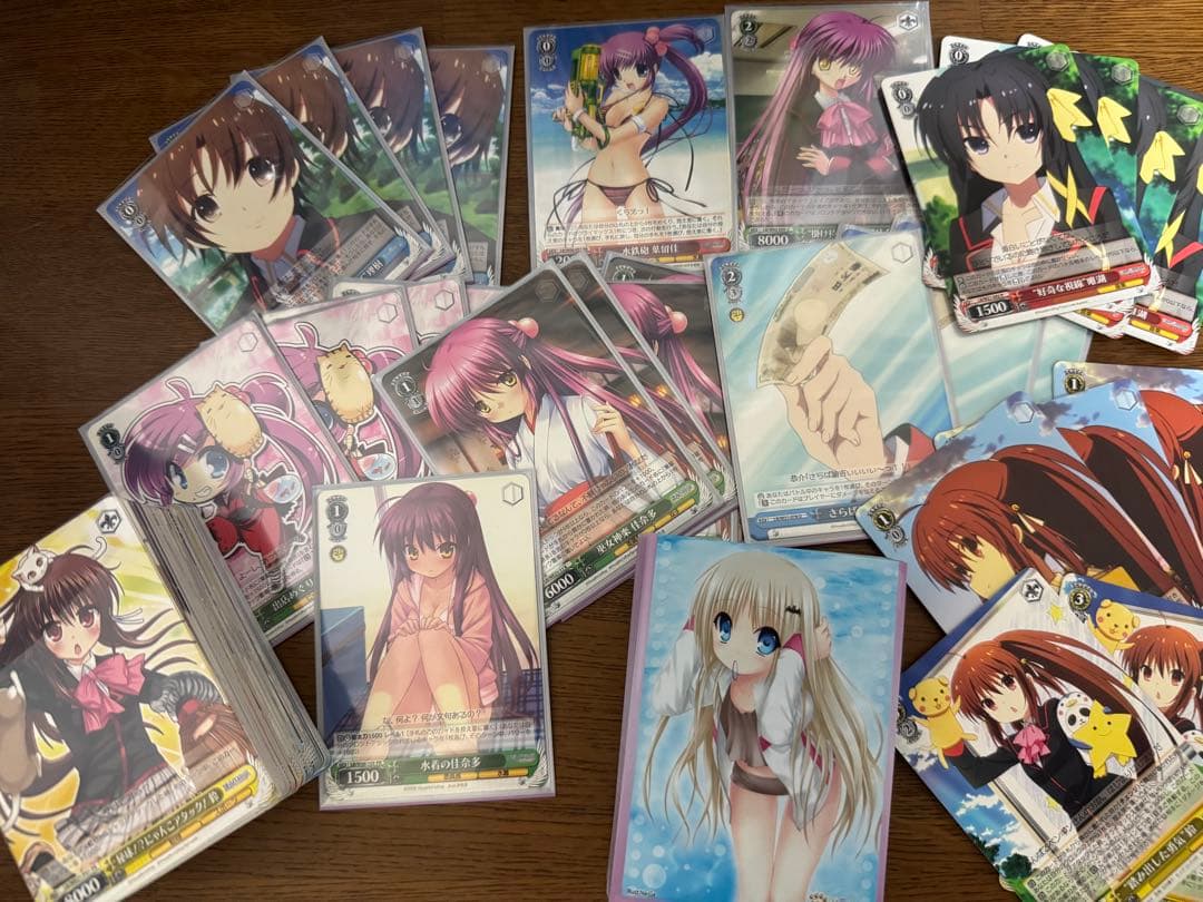 d*3様 【まとめ売り】リトバス デッキ、パーツ、PR、スリーブ等