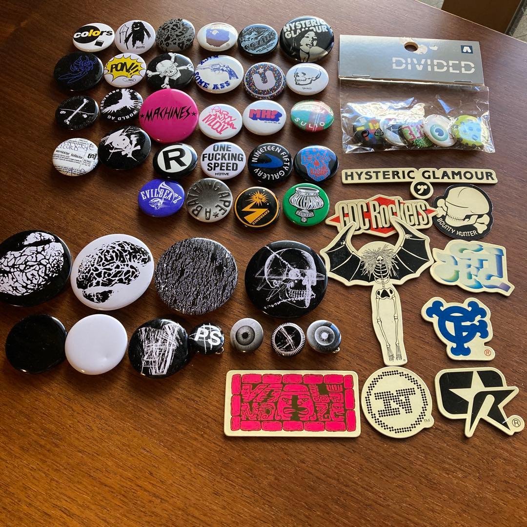 UNDERCOVER アンダーカバー等 裏原 缶バッジセット スマートおまけ