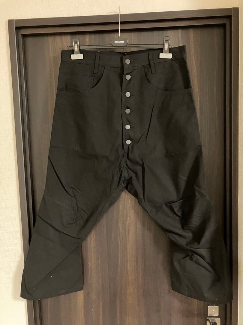 NEMETH ブラック サルエルパンツ