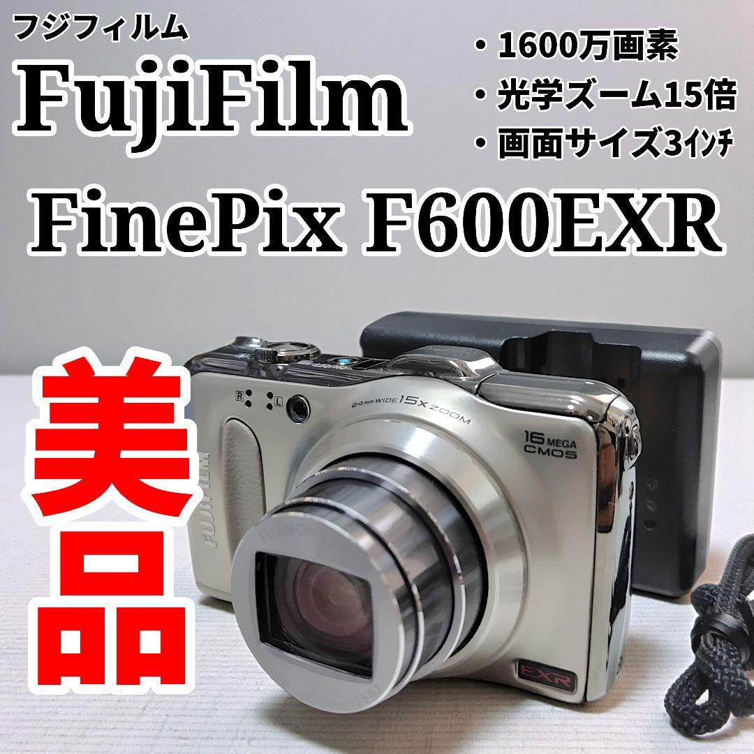 FUJIFILM FinePix F600EXR シャンパンゴールド デジカメ