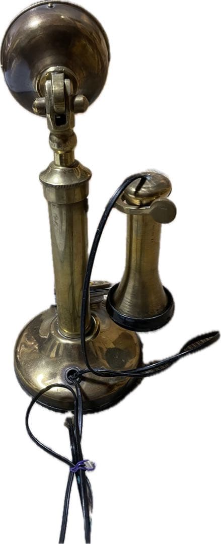 【1930年代】アンティーク　真鍮電話機　雑貨　インテリア　お洒落　おしゃれ