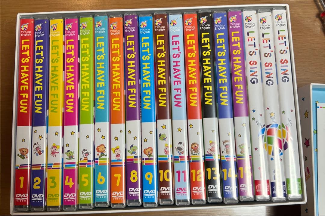 【美品】Miraico English Boxフルセット　ミライグリッシュ