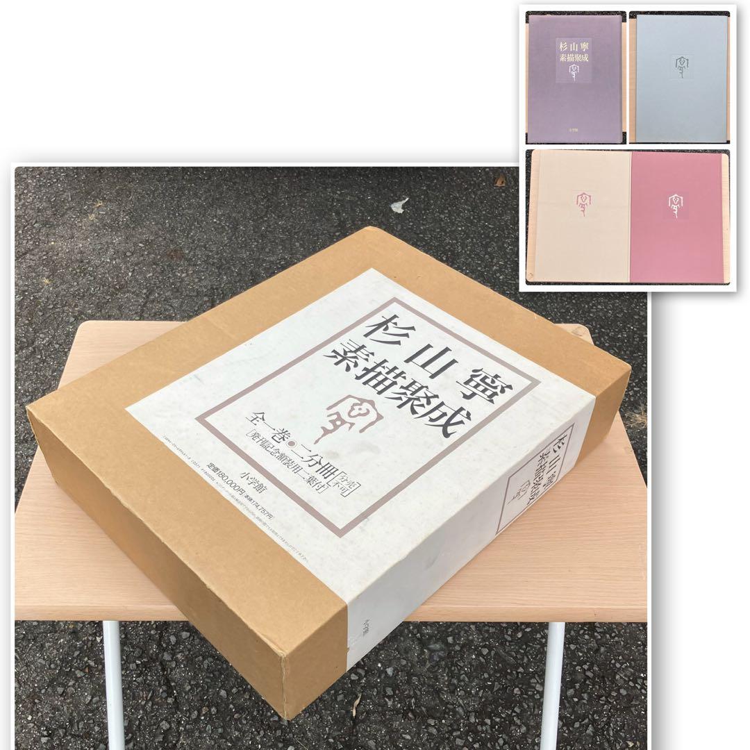 杉山寧素描聚成 全一巻二分冊 特典？付 1992年 小学館