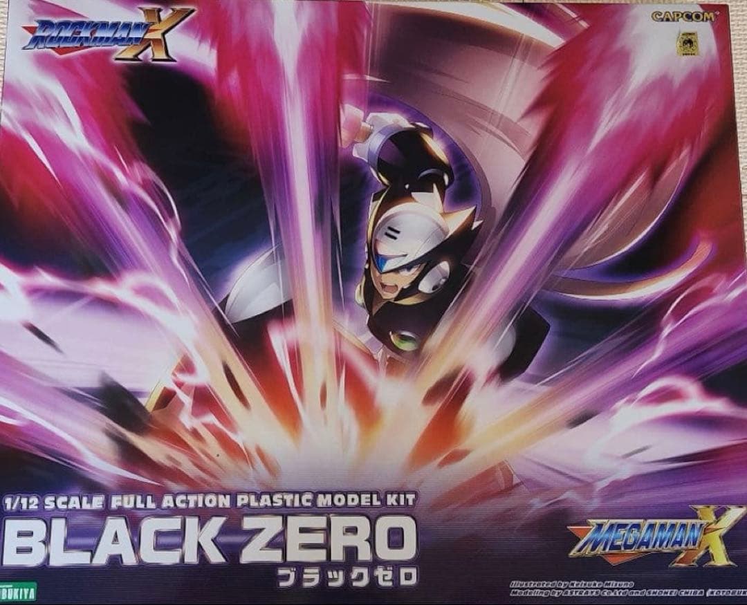 コトブキヤ ロックマンx ブラックゼロ プラモデル