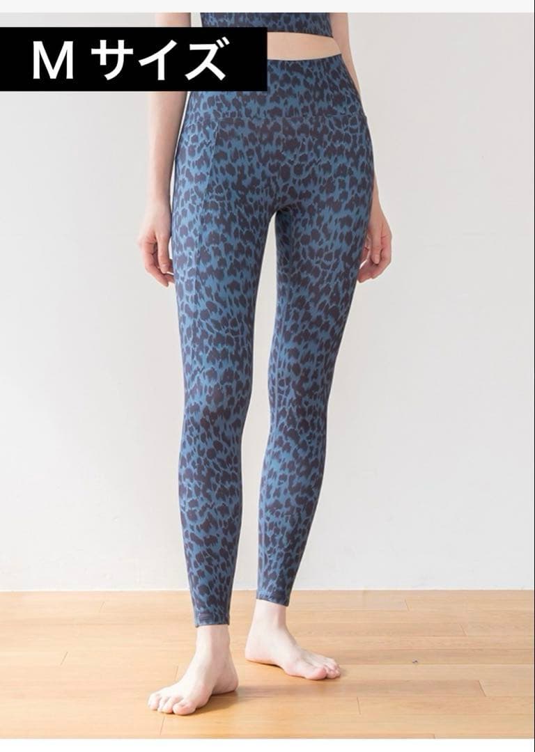 【SUKALA】レオパードプリントレギンス Mサイズ