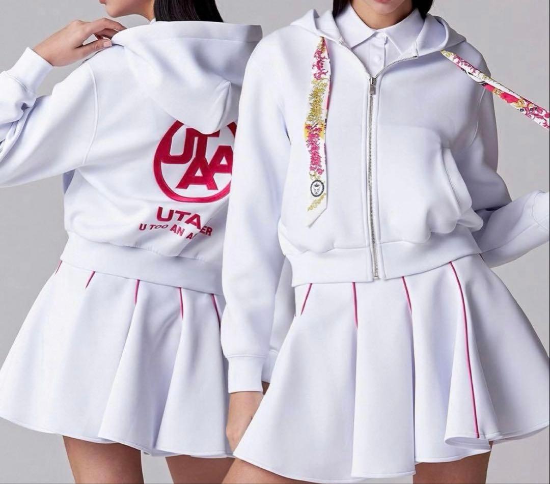 Ai UTAA フード付きトップス スカート