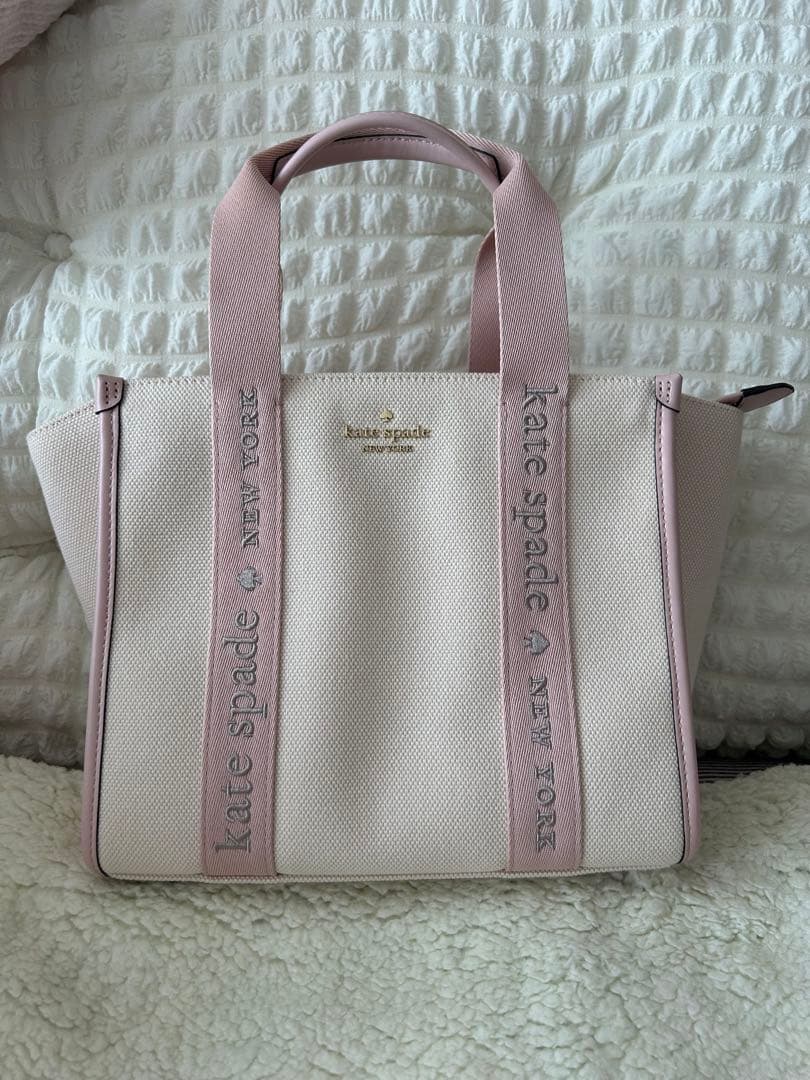 【kate spade】キップ キャンバス スモール トート