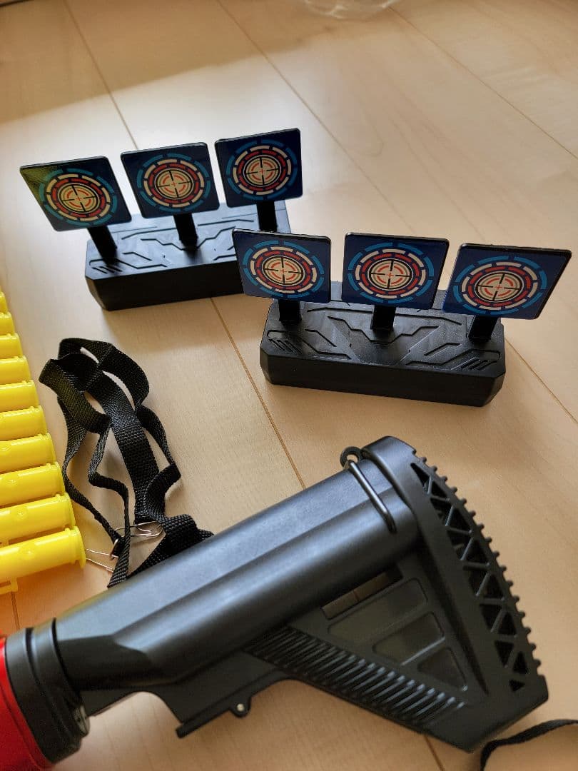 今週限定価格　大量スポンジ弾　充電式アサルトライフル　2個セット