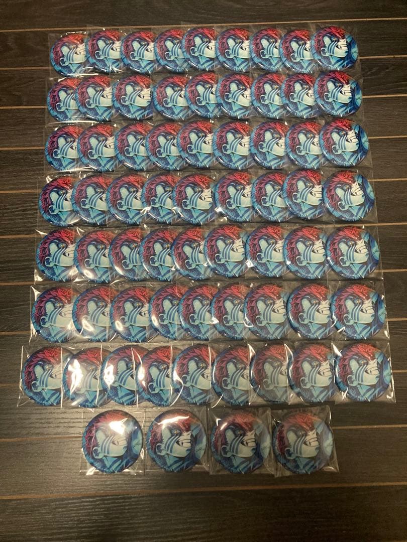 鬼滅の刃 キービジュアル 缶バッジ 猗窩座 67点