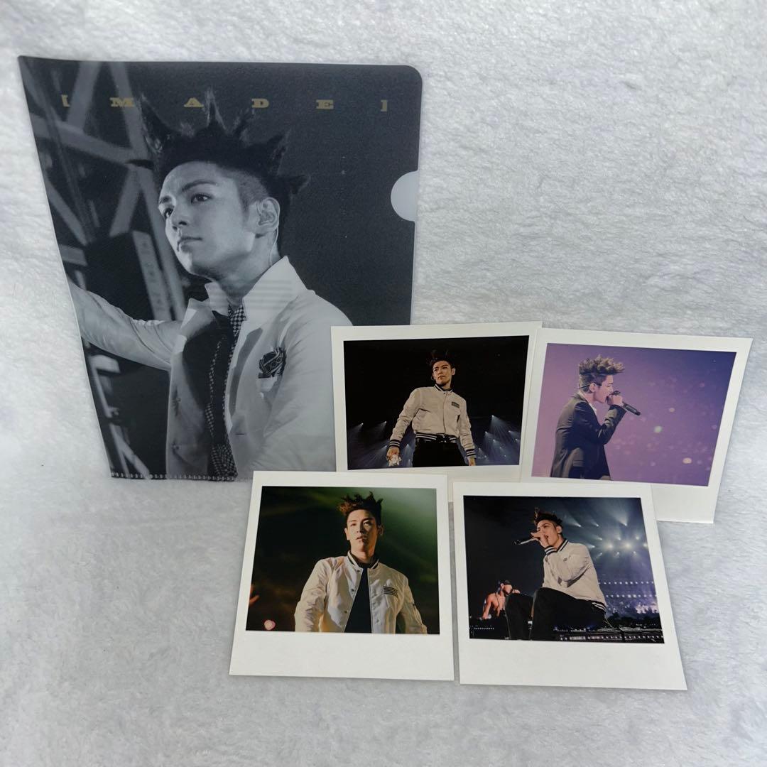 BIGBANG クリアファイル ＆ポラロイド4枚セット T.O.P