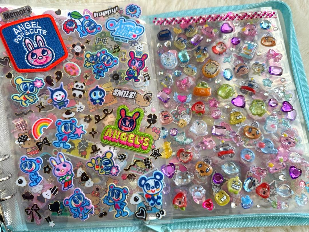 A5どでかサイズシール帳完成品２冊セット