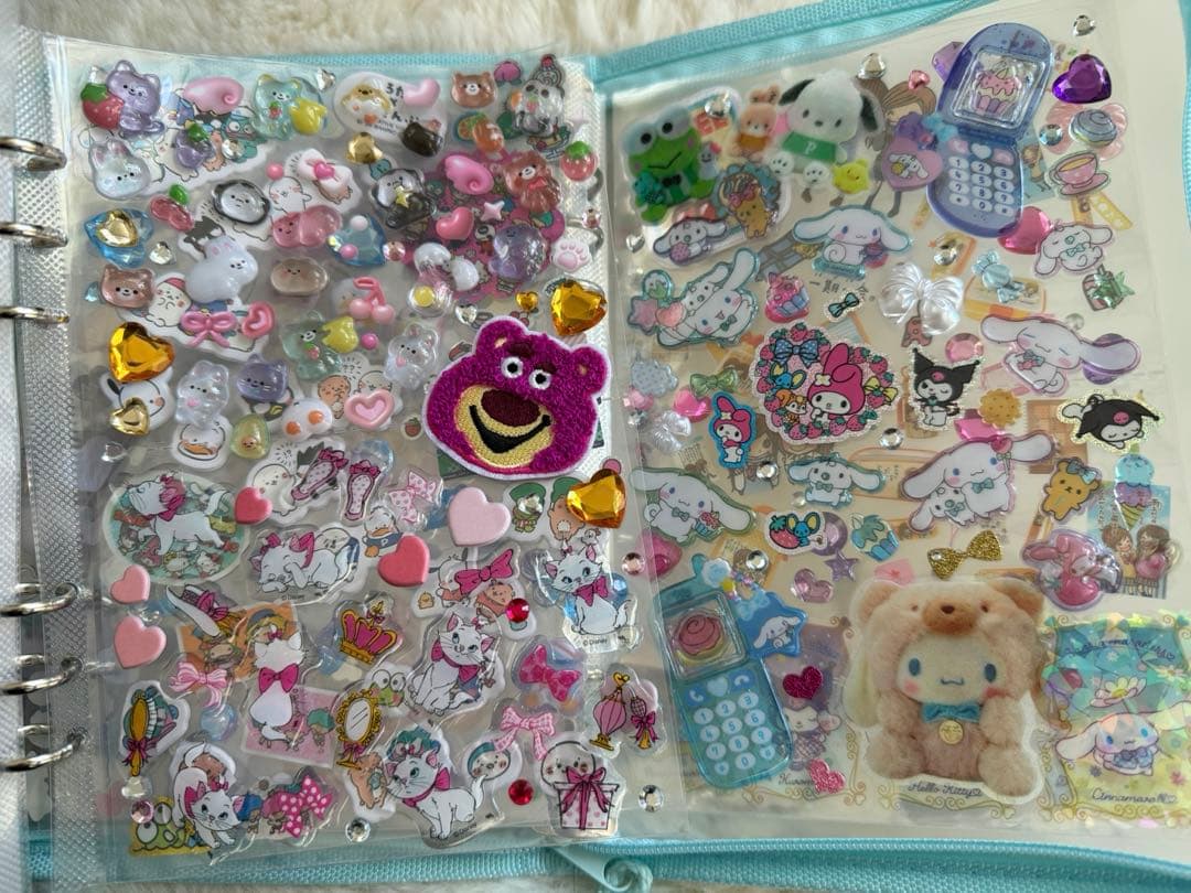 A5どでかサイズシール帳完成品２冊セット