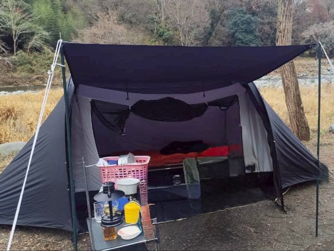 OneTigris CO 中古品 ブラック トンネルテント