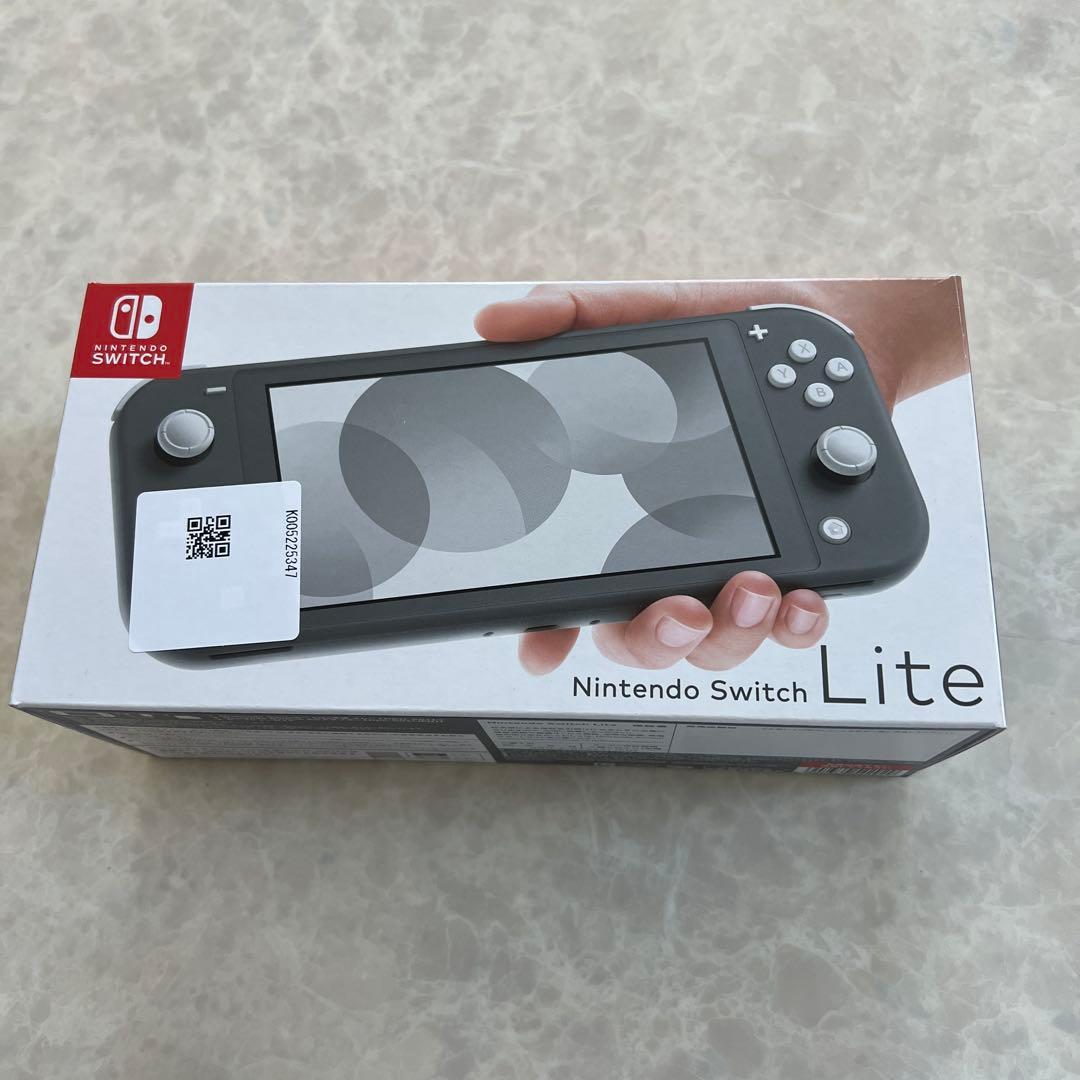 Nintendo Switch Lite グレー★ソフトカバー・保護シートおまけ