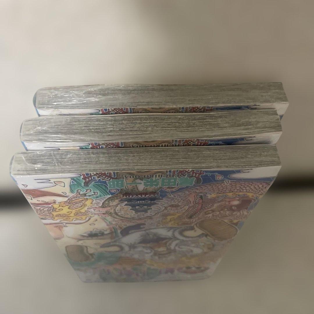 【新品未開封】ワンピース ONE PIECE 104巻 初版 シュリンク付き3冊