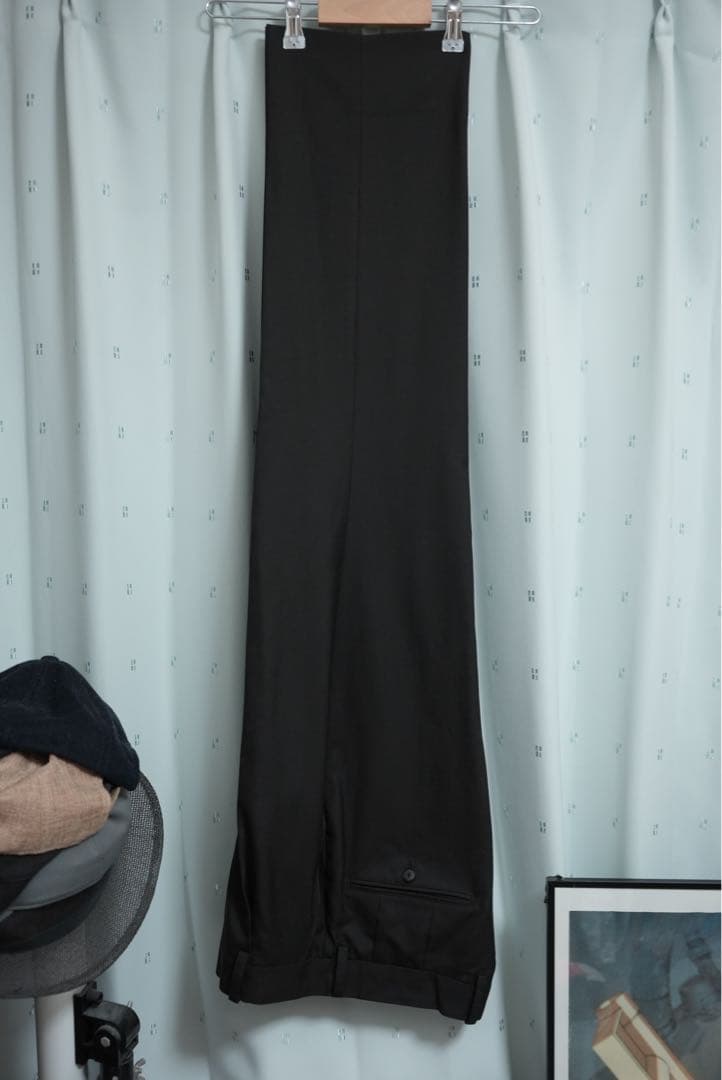 パンツ cornier Super130's WORSTED WOOL SLACKS