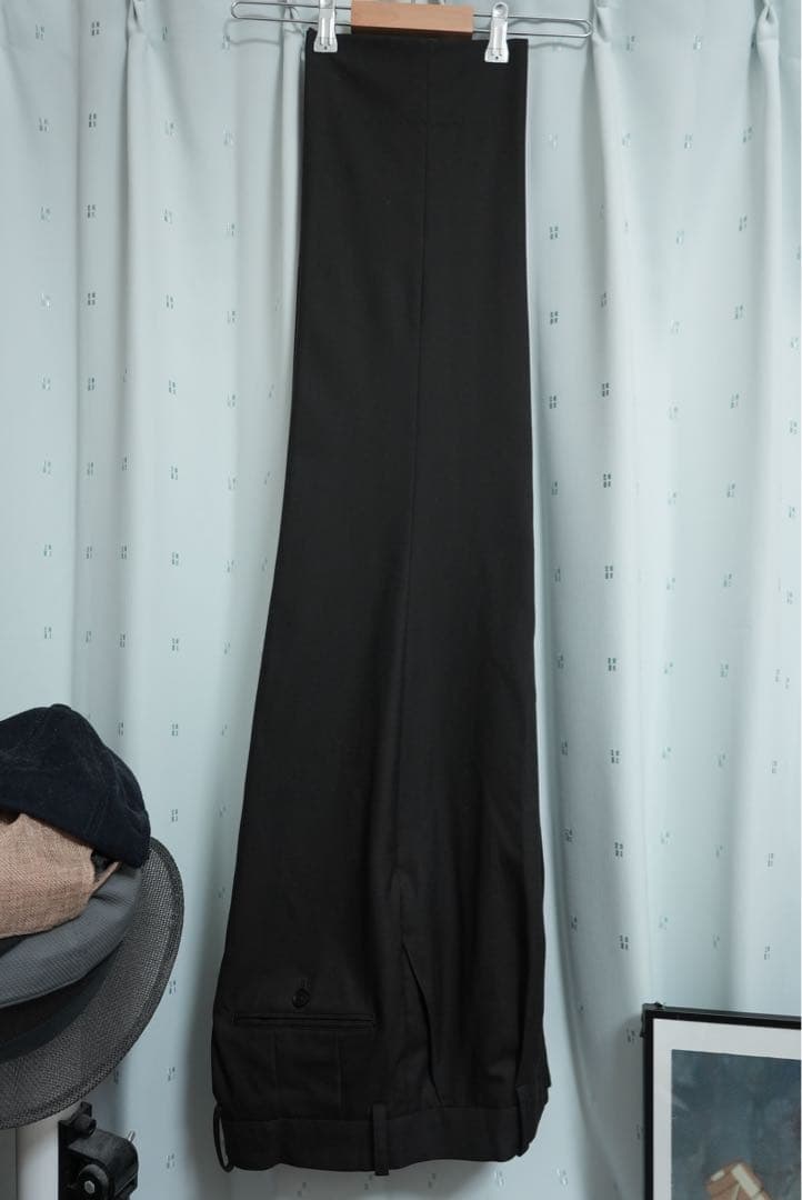 パンツ cornier Super130's WORSTED WOOL SLACKS