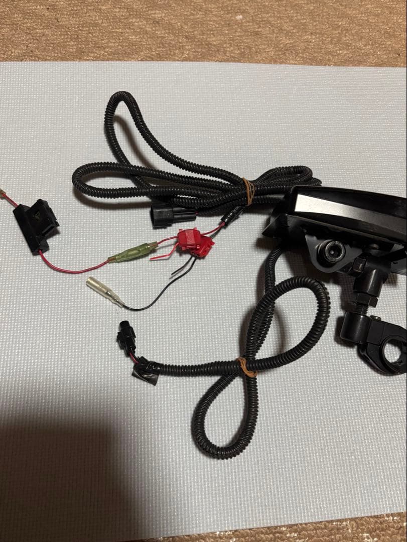 MITSUBA ETC車載器MSC-BE21 ハンドル取付ステー付き。