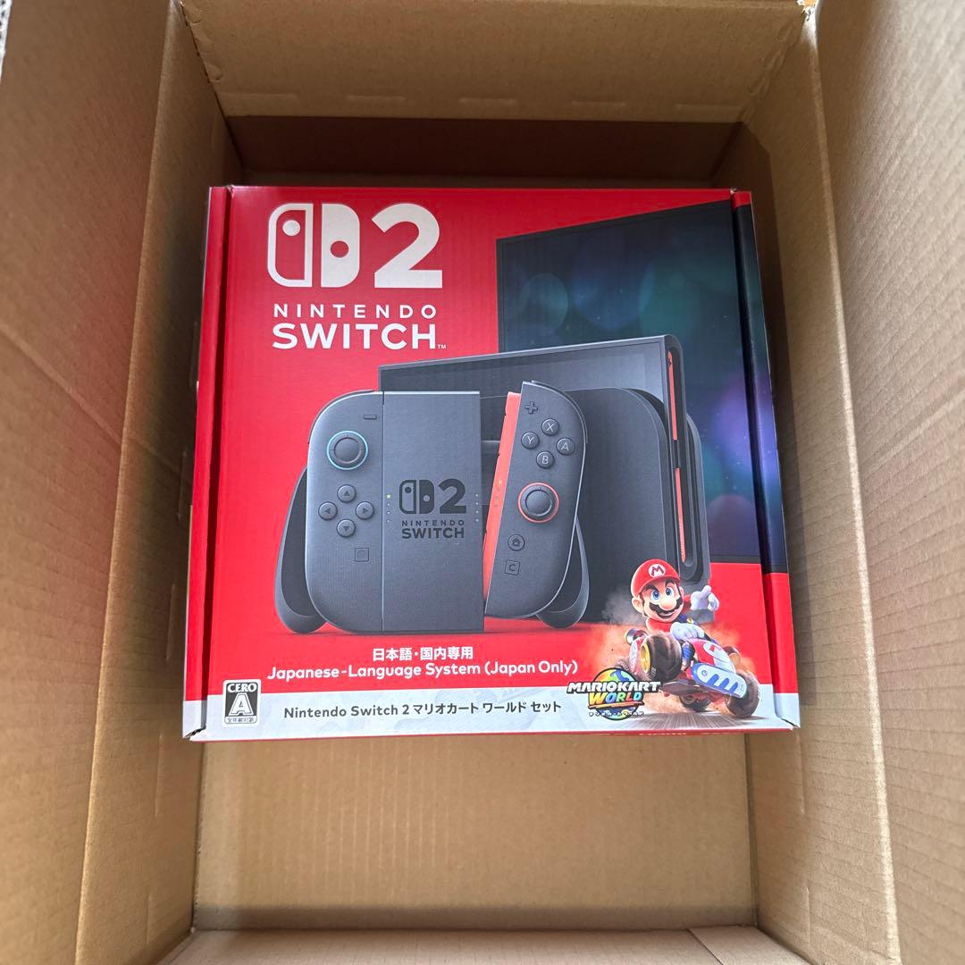 【新品未開封】Nintendo Switch2 本体 マリオカートワールドセット