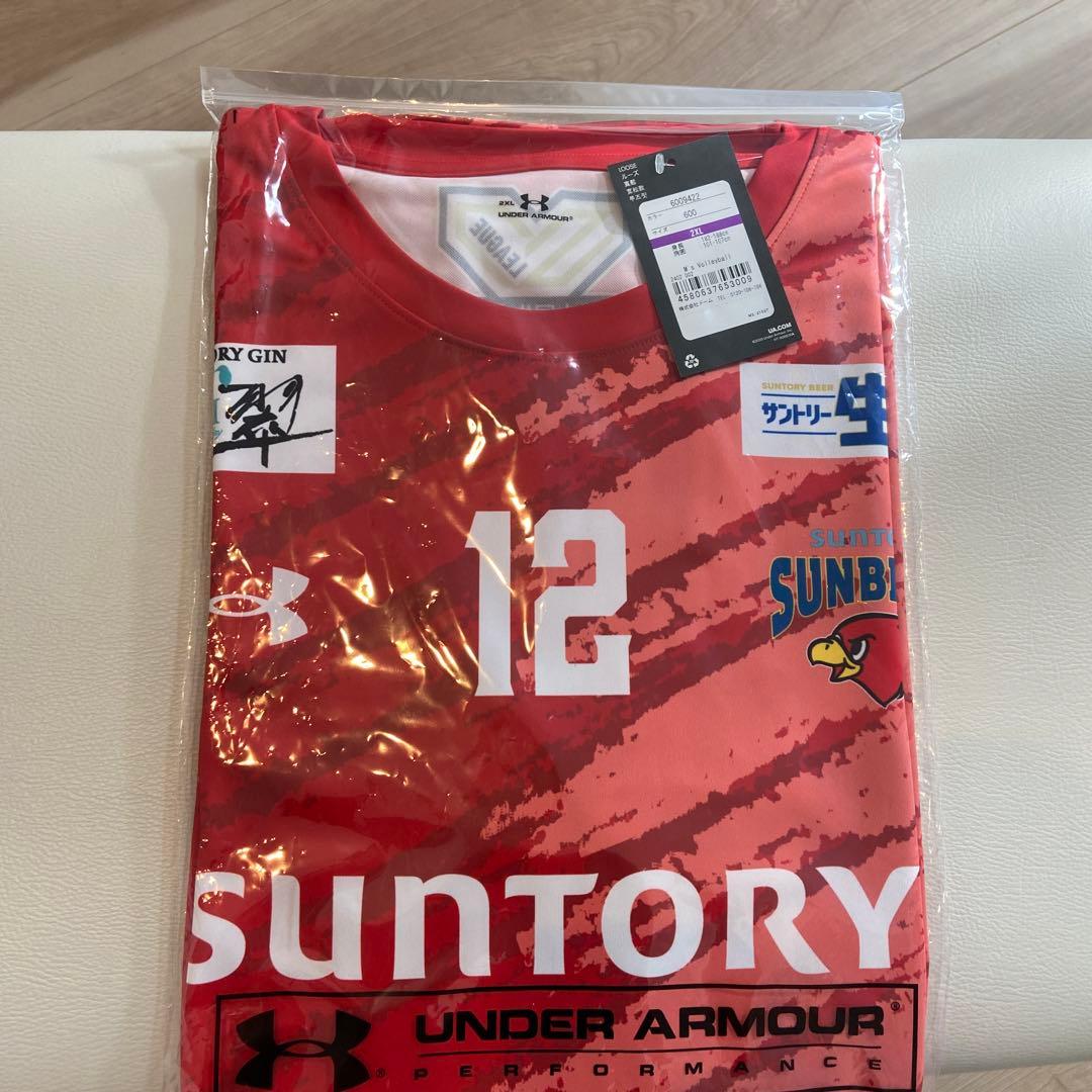 高橋藍　選手　Under Armour サントリーサンバーズ 2XL