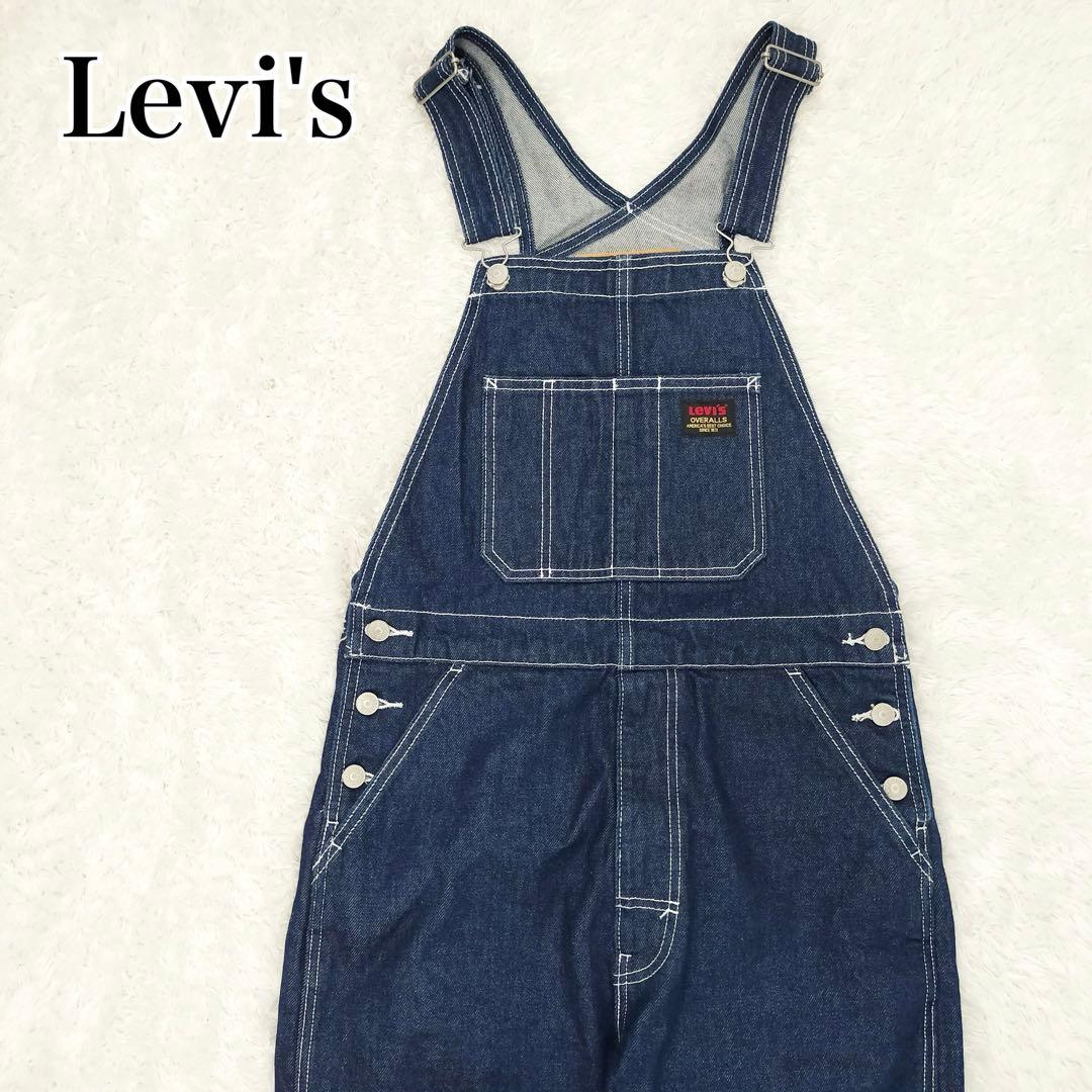 リーバイス　デニム　オーバーオール　S