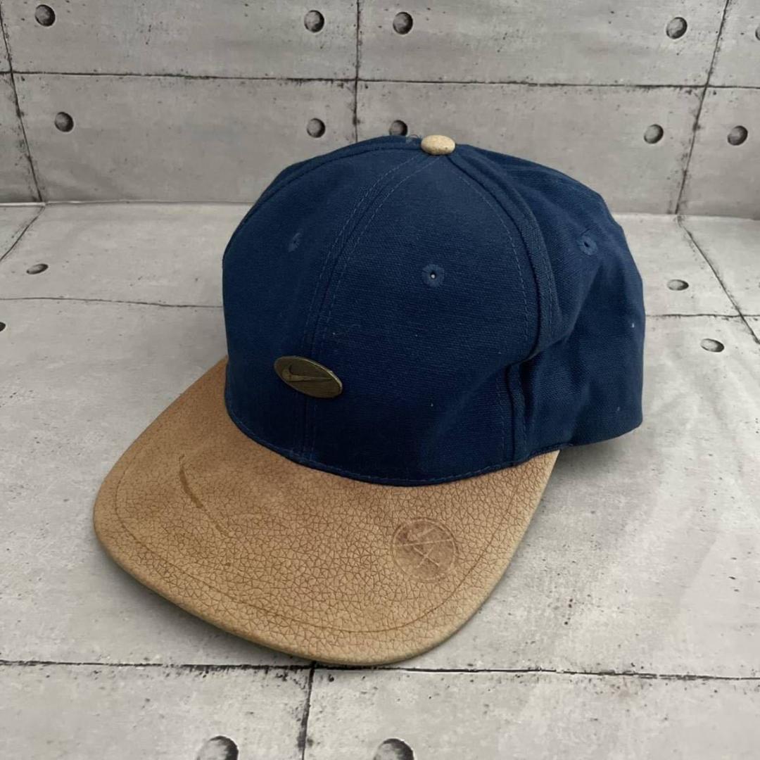 【レア】【90s】【極美品】NIKE GOLF ヴィンテージ レザー キャップ