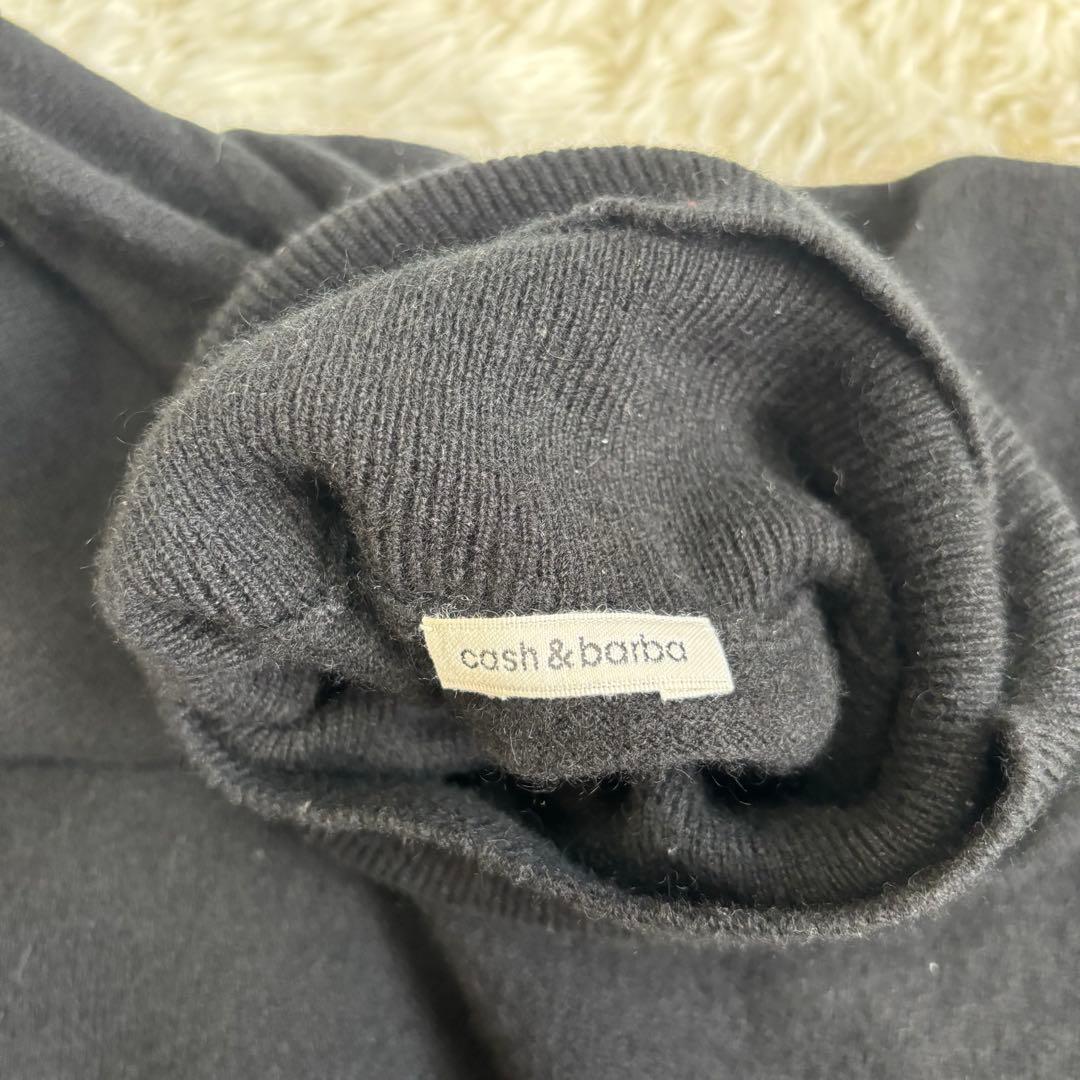 cash&barba キャッシュアンドバルバ モンゴリアンカシミヤ タートル　4