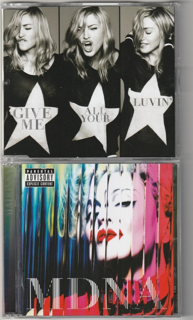 Madonna　MDNA　 台湾盤 限定 3枚組CDセット