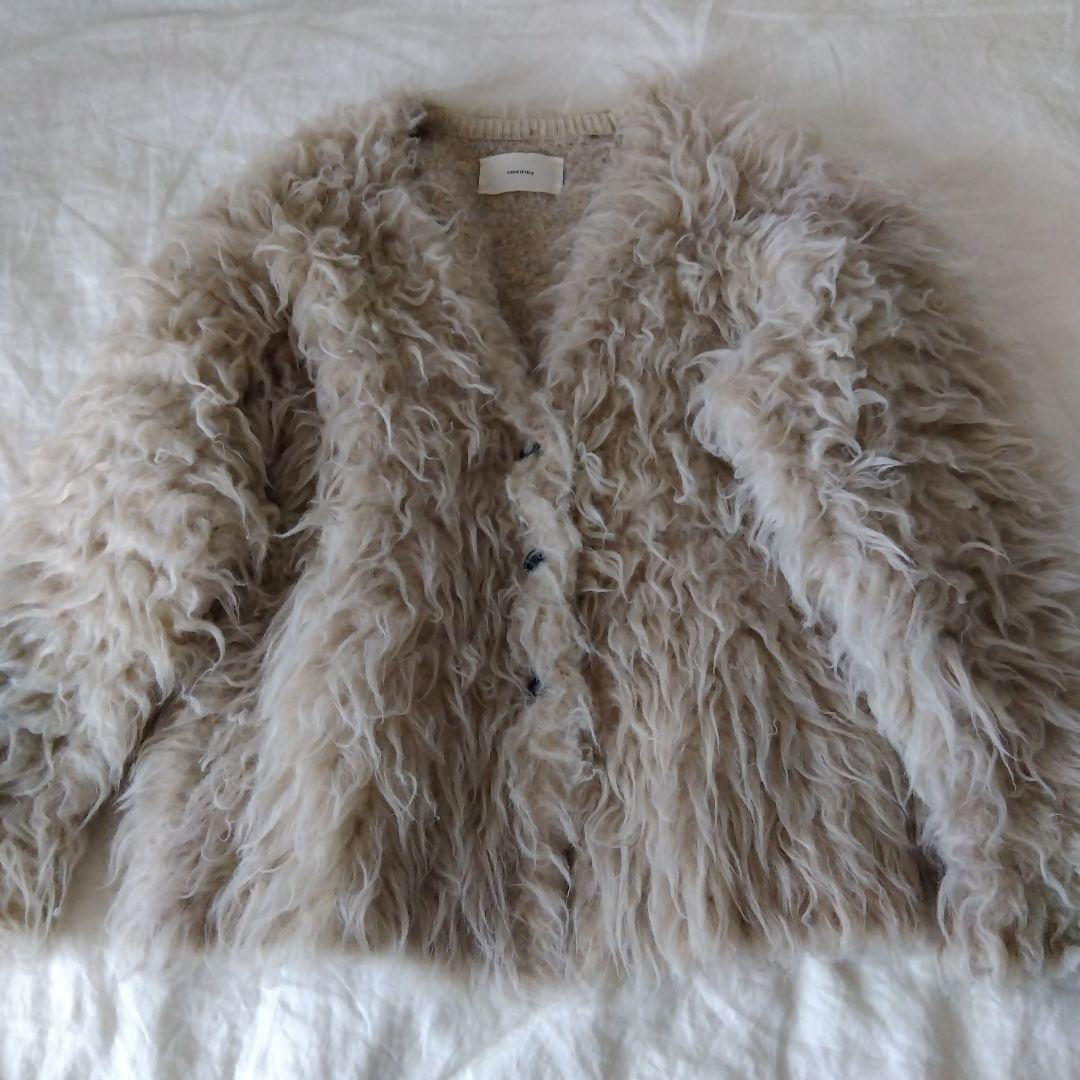 トップス TODAYFUL Brashed Mix Cardigan ECRU