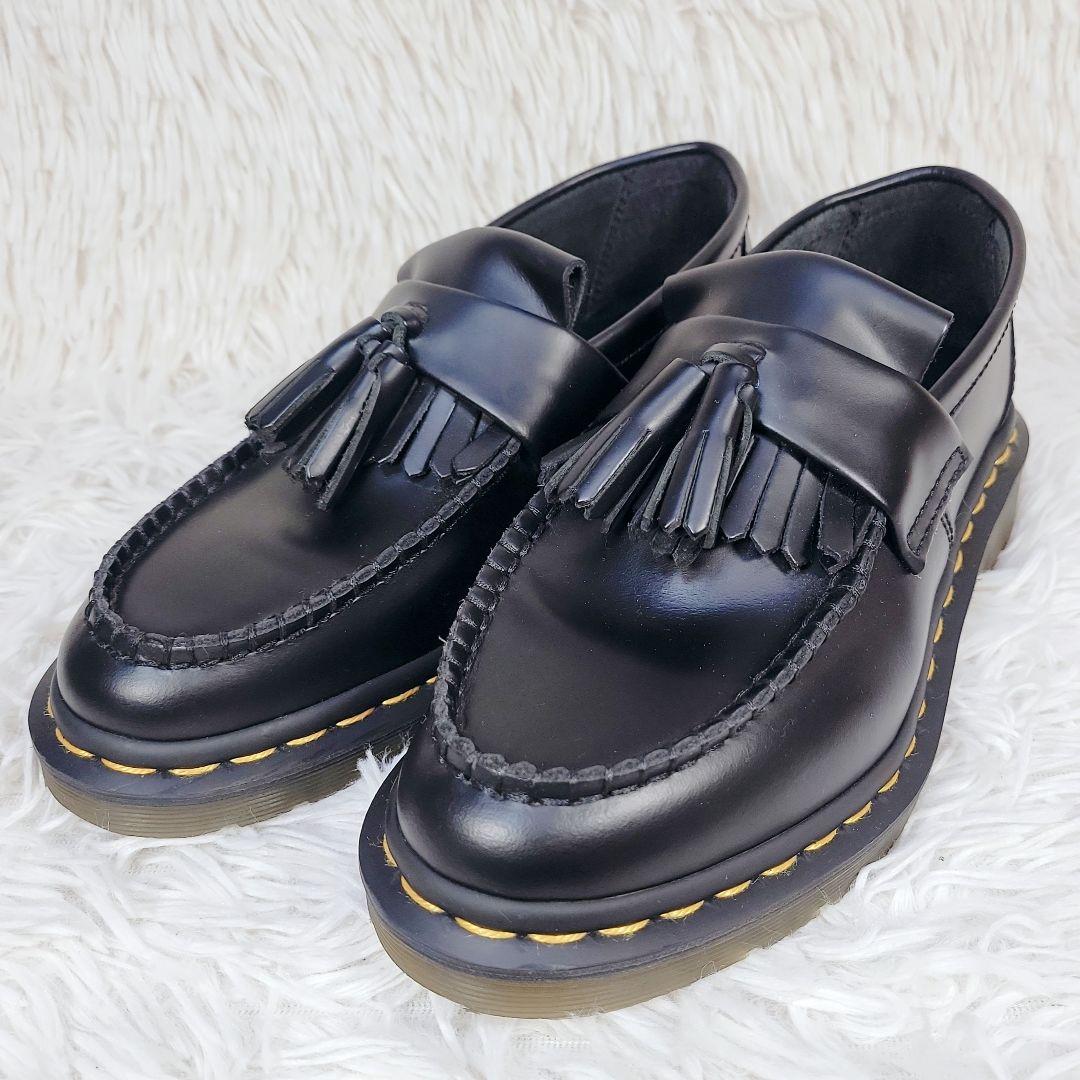 極上品✨ドクターマーチン ADRIAN 　タッセルローファー　スムースレザー　黒