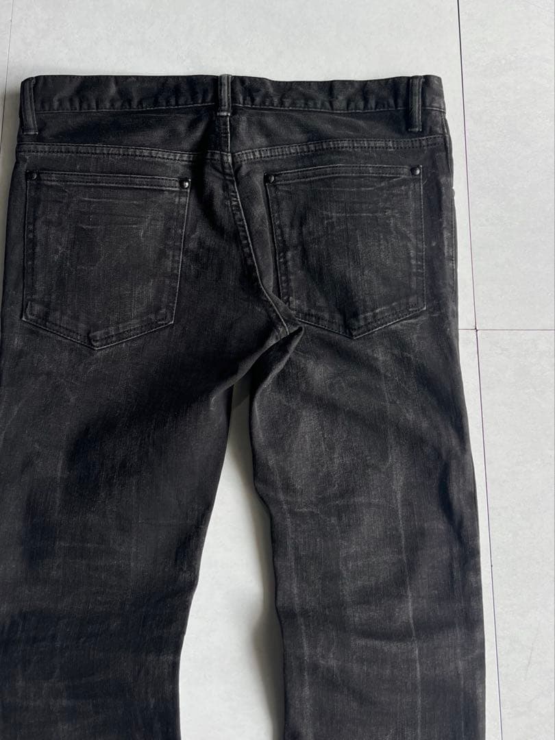 パンツ \"Pledge\" Damaged Slim Denim