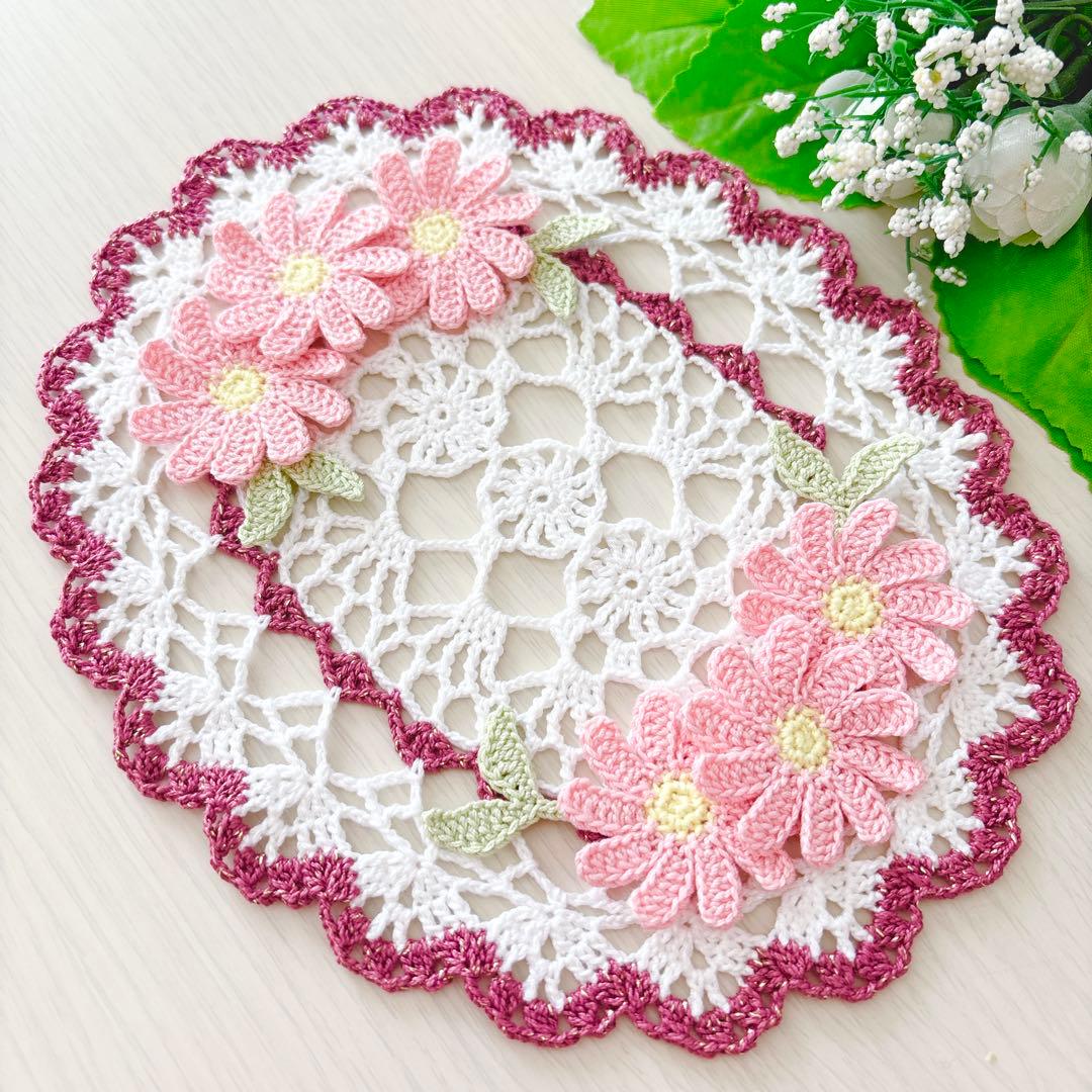♡19♡❁.*・゜レース編みドイリー❁.*・゜