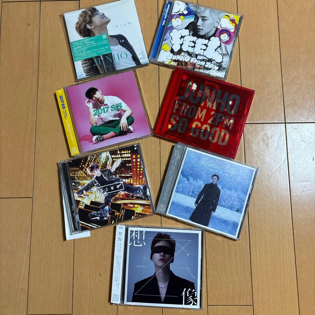 ジュノ　Junho From 2PM 初回限定生産盤Aミニアルバム7枚