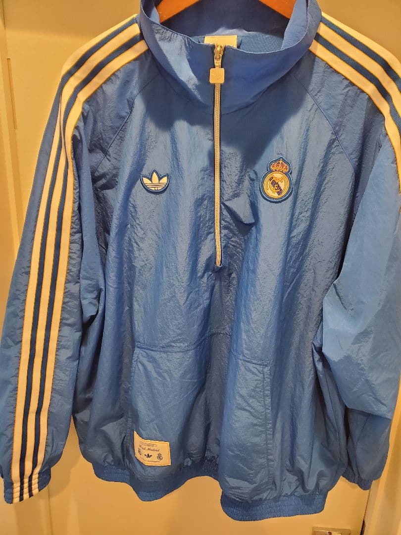 レアルマドリード　テラスアイコン　ハーフジップジャケット3XL　新品未使用