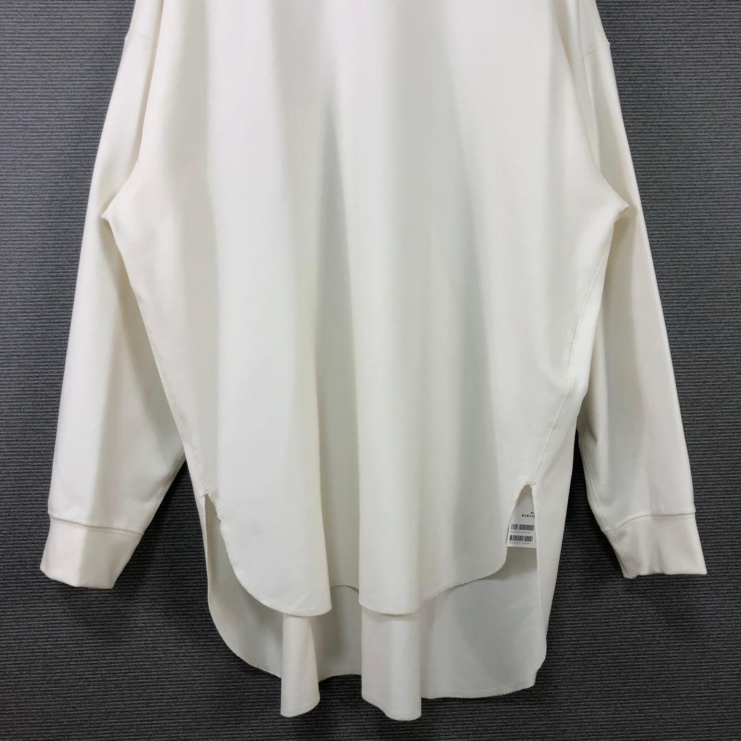 未使用品 BEARDSLEY 起毛Tブラウス F ホワイト