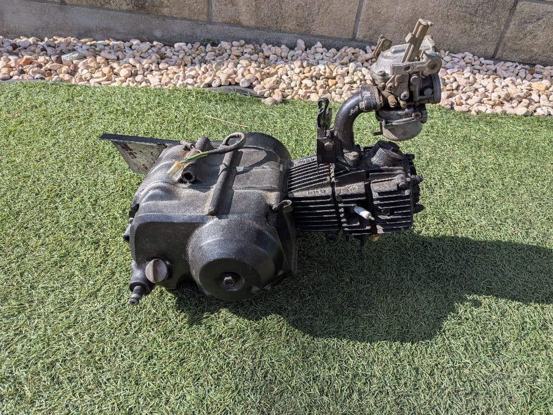 スーパーカブ　エンジン　距離不明　キャブレター無し