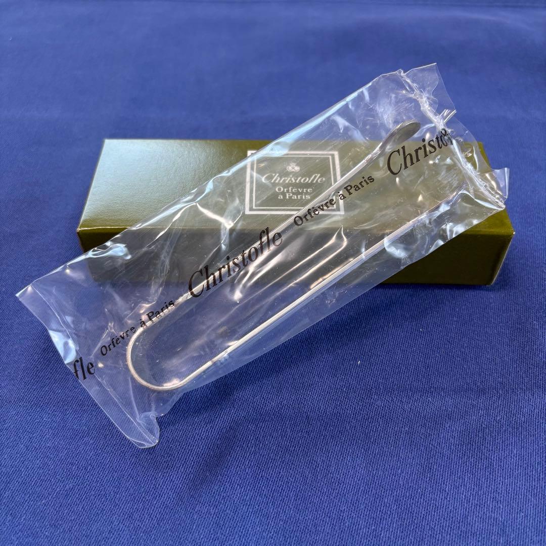 シュガートング 1本 christofle クリストフル アリア 新品 箱付き