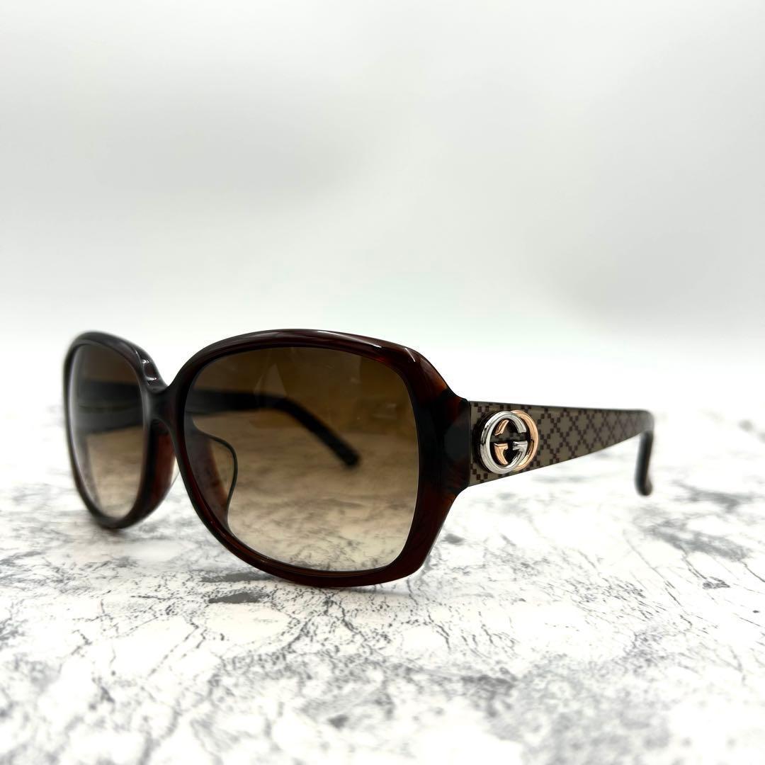 GUCCI グッチ サングラス GG3178 ブラウン レディース GG ロゴ