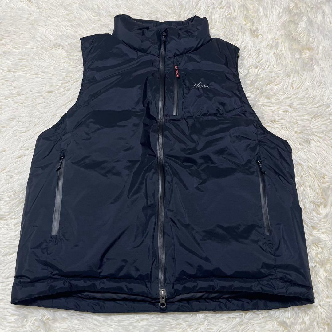 【未使用】AURORA TEX STAND COLLAR DOWN VEST M