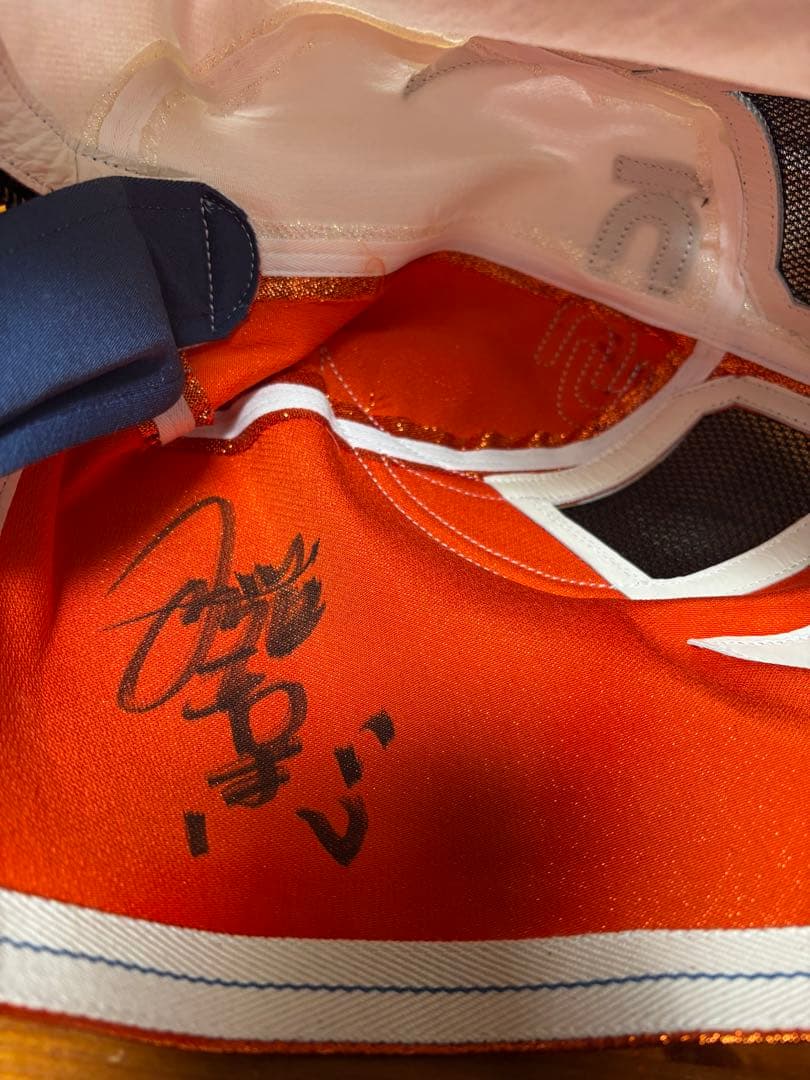 SHIMA製　桜庭和志　ストロングマシン　サクマシーン　ハーフタイプ　サイン入り