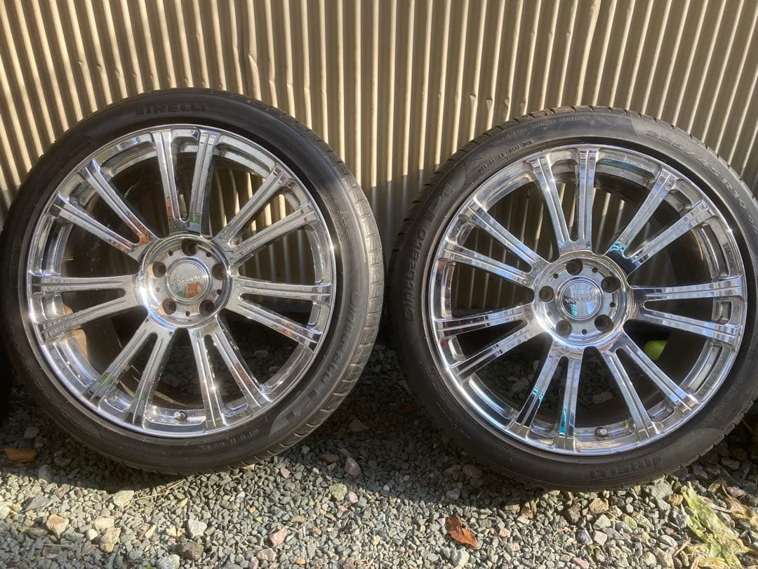 美品！VAQUISH 19インチアルミ