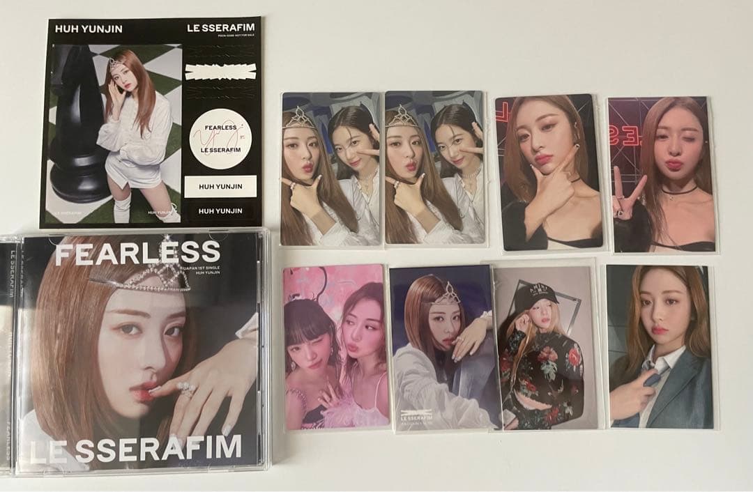 LESSERAFIM ユンジン トレカ