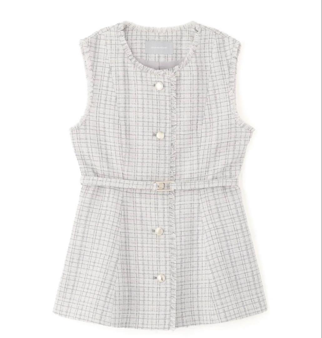 JILLbyJILLSTUART⭐️ツイードペプラムジレ