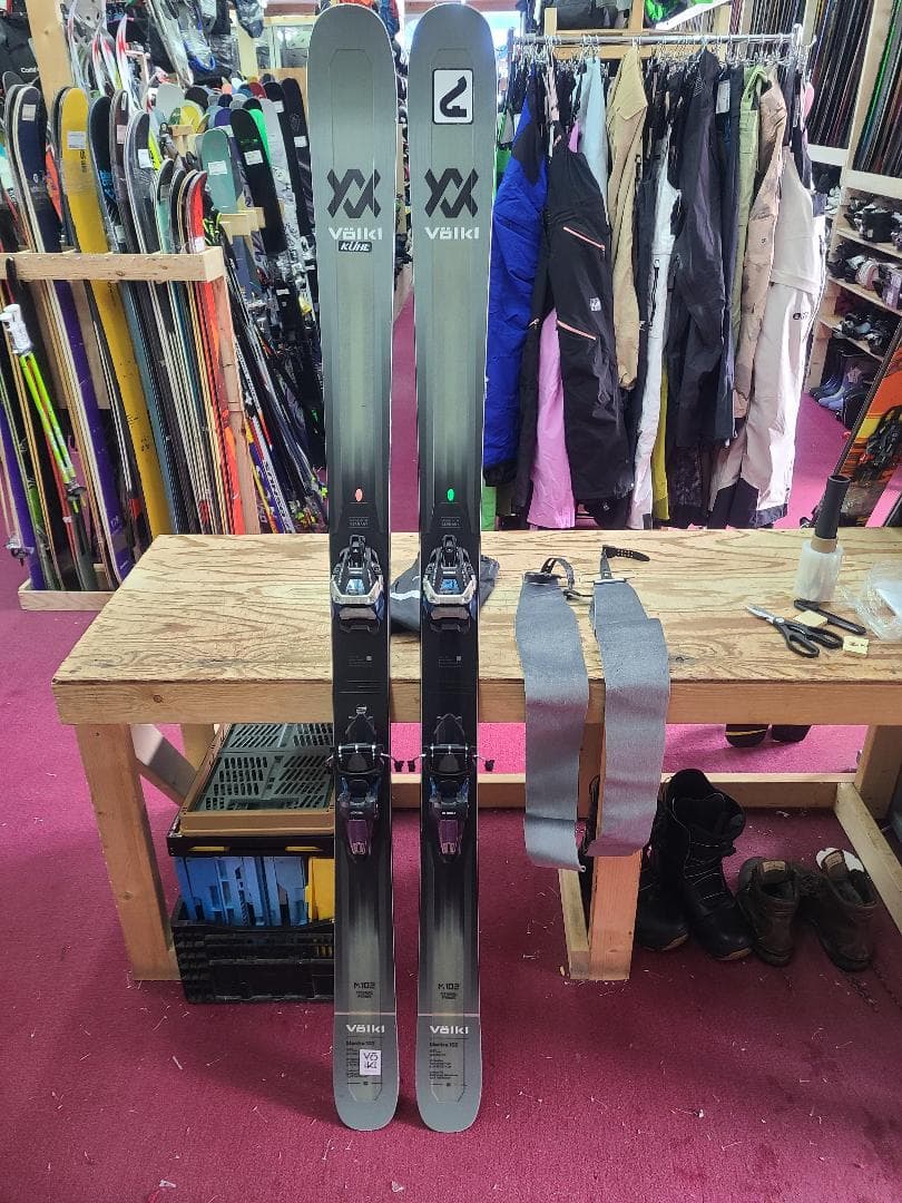 191cm VOLKL MANTRA 102 + DUKE PT16 + シール